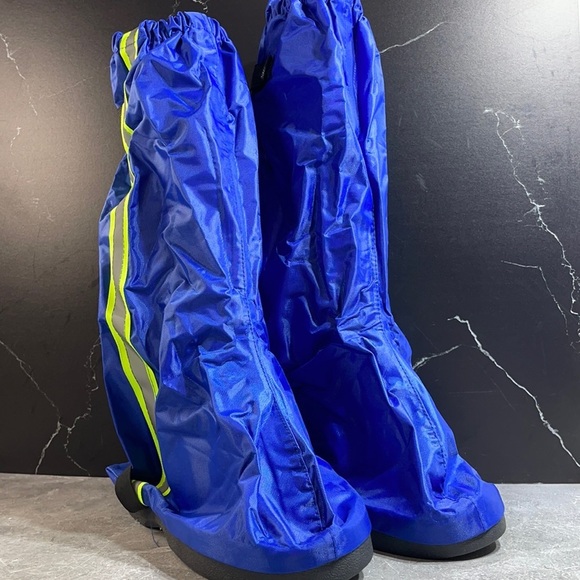 Nanshi Wi Waterproof and Rainproof Shoes Cover Blue Size Medium - Picture 1 of 8
